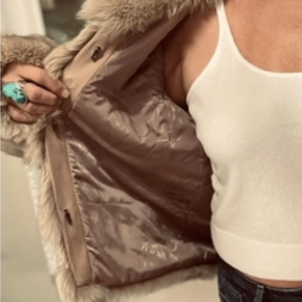 Authentic fox fur jacket - Picture 2 of 7